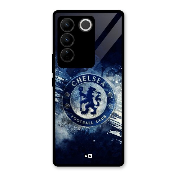 Royal Blues Squad Glass Back Case for Vivo V27