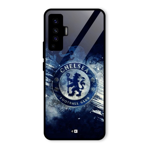 Royal Blues Squad Glass Back Case for Vivo X50