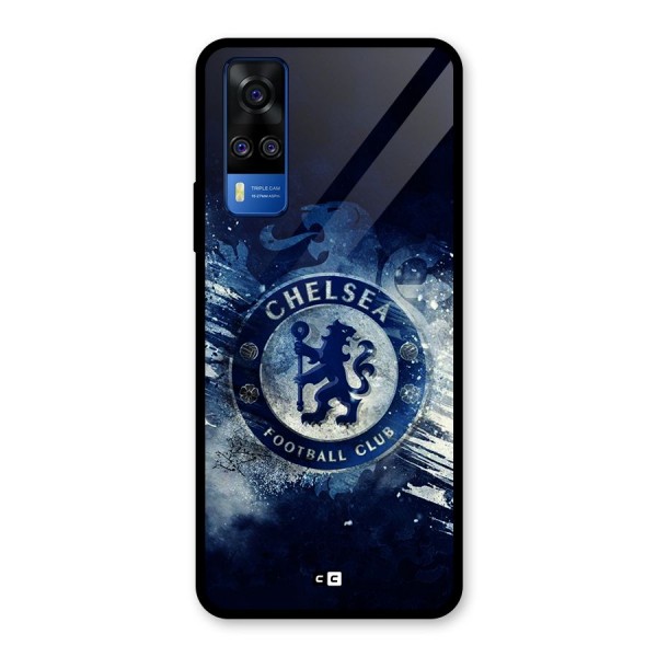 Royal Blues Squad Glass Back Case for Vivo Y51A
