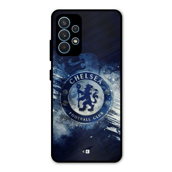 Royal Blues Squad Metal Back Case for Galaxy A32