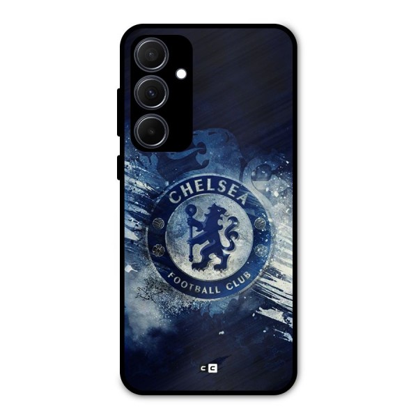 Royal Blues Squad Metal Back Case for Galaxy A35