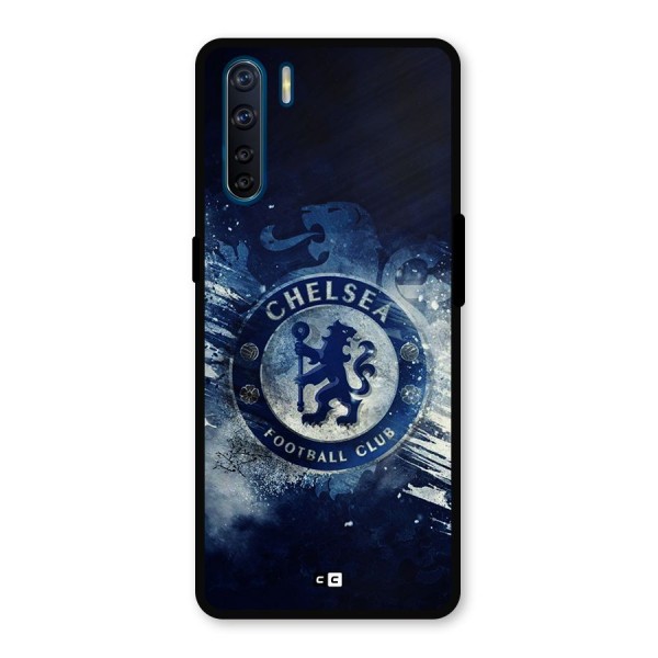 Royal Blues Squad Metal Back Case for Oppo F15