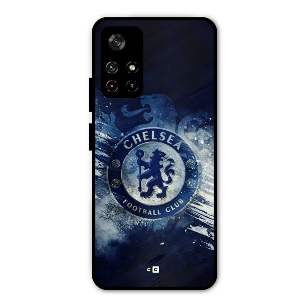 Royal Blues Squad Metal Back Case for Poco M4 Pro 5G