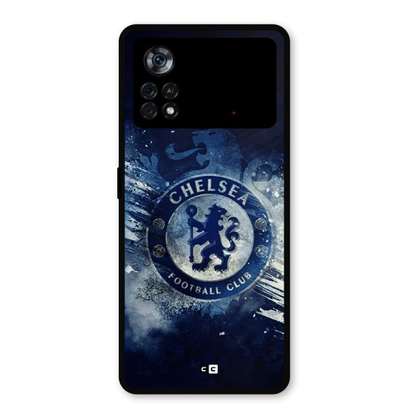 Royal Blues Squad Metal Back Case for Poco X4 Pro 5G