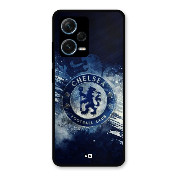Royal Blues Squad Metal Back Case for Redmi Note 12 Pro Plus 5G
