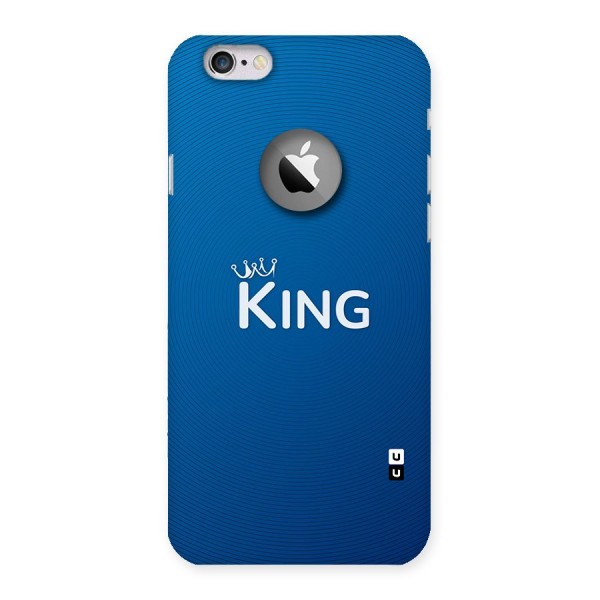 Royal King Back Case for iPhone 6 Logo Cut