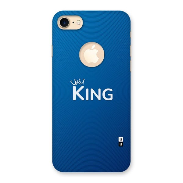 Royal King Back Case for iPhone 7 Logo Cut