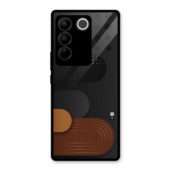 Royal Shades Glass Back Case for Vivo V27