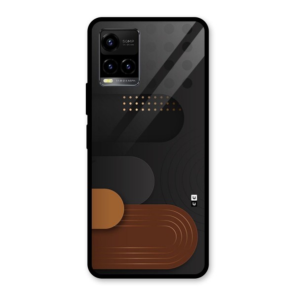 Royal Shades Glass Back Case for Vivo Y21G