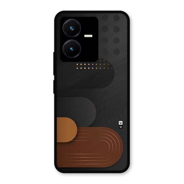 Royal Shades Metal Back Case for Vivo Y22