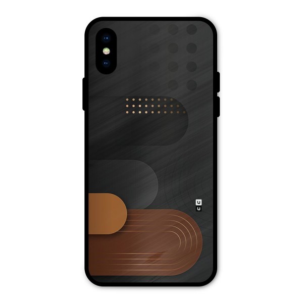 Royal Shades Metal Back Case for iPhone XS