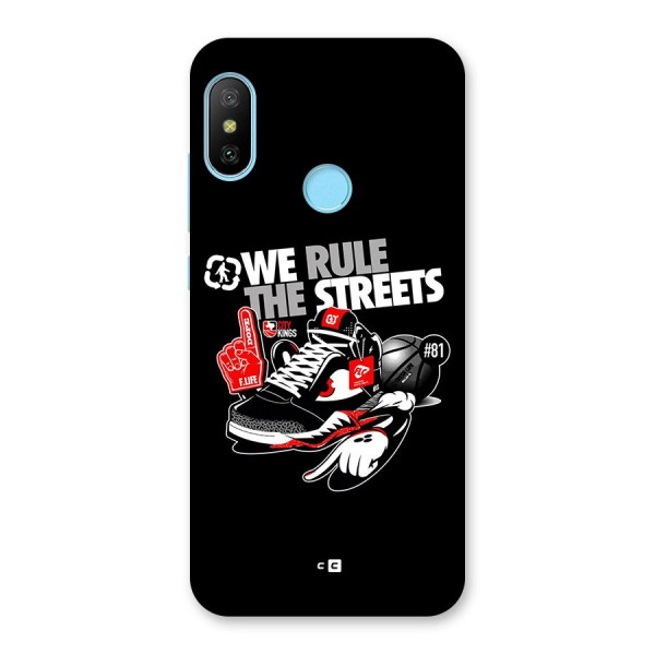 Rule The Streets Back Case for Redmi 6 Pro