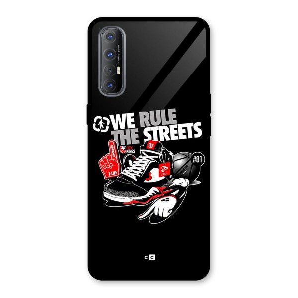 Rule The Streets Glass Back Case for Oppo Reno3 Pro