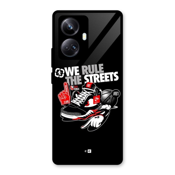 Rule The Streets Glass Back Case for Realme 10 Pro Plus
