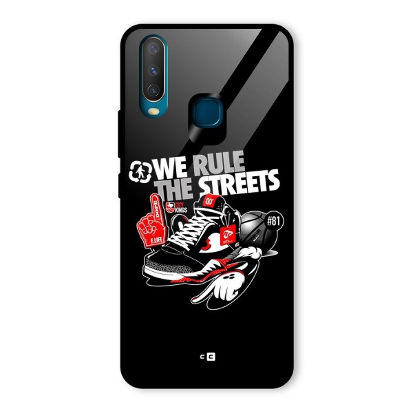 Rule The Streets Glass Back Case for Vivo Y12