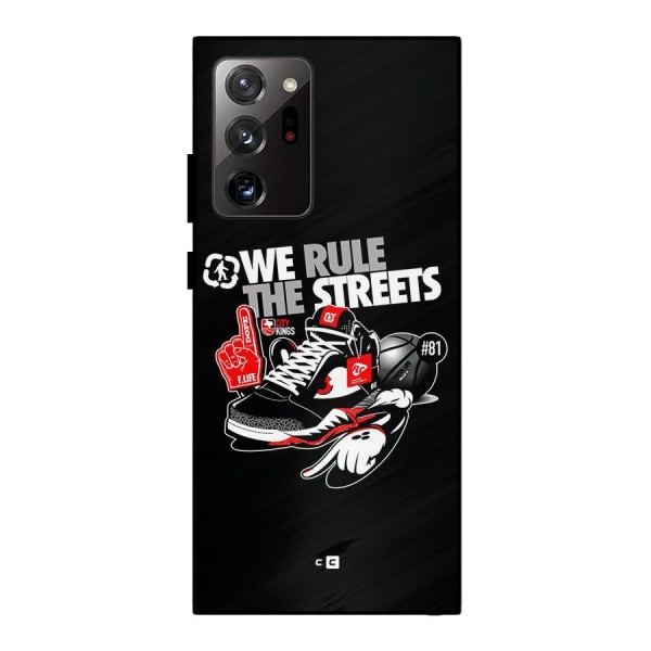 Rule The Streets Metal Back Case for Galaxy Note 20 Ultra