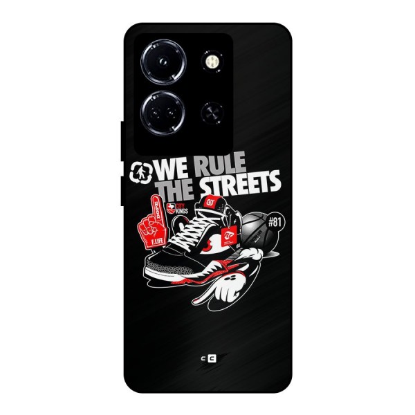 Rule The Streets Metal Back Case for Infinix Note 30 5G