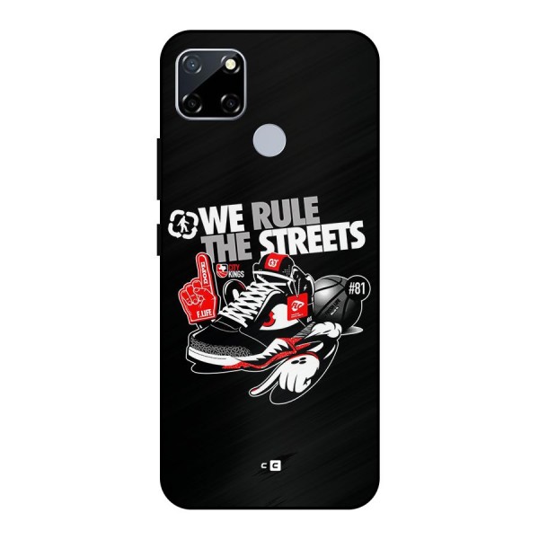 Rule The Streets Metal Back Case for Realme Narzo 30A