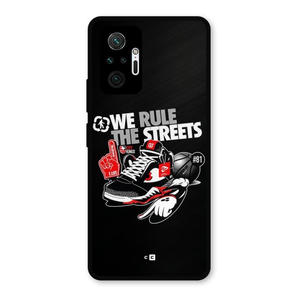 Rule The Streets Metal Back Case for Redmi Note 10 Pro Max
