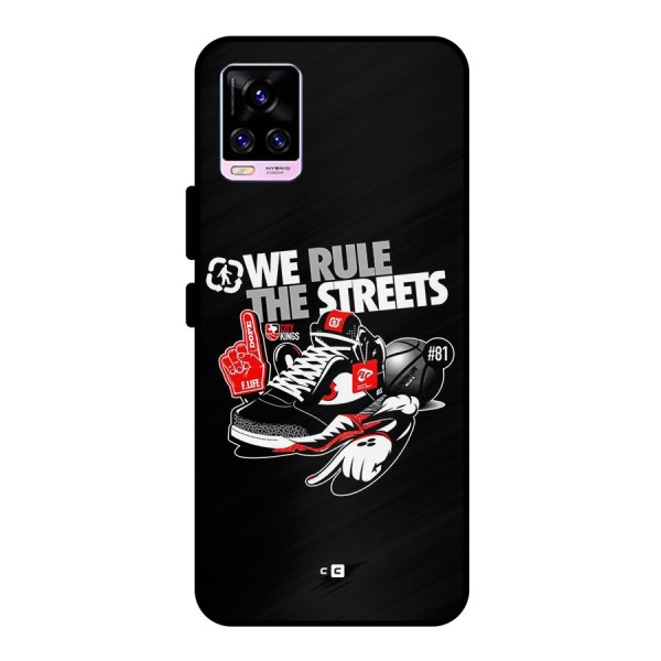 Rule The Streets Metal Back Case for Vivo V20 Pro