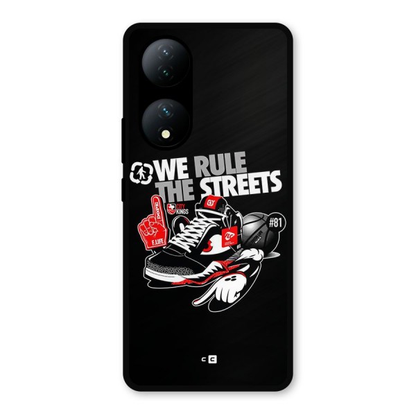 Rule The Streets Metal Back Case for Vivo Y100