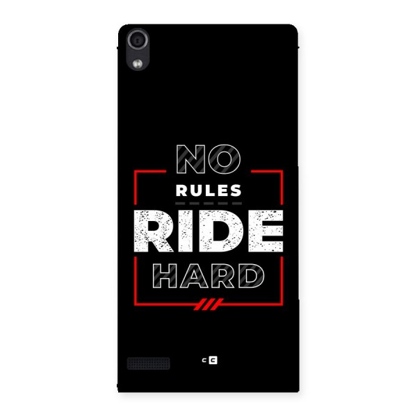 Rules Ride Hard Back Case for Ascend P6