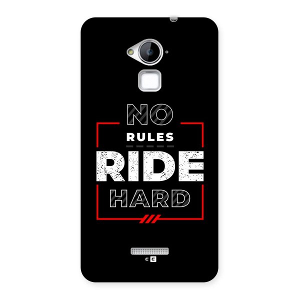 Rules Ride Hard Back Case for Coolpad Note 3