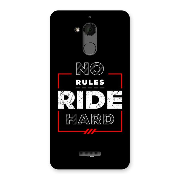 Rules Ride Hard Back Case for Coolpad Note 5