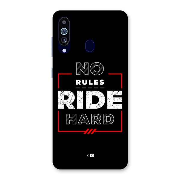 Rules Ride Hard Back Case for Galaxy M40
