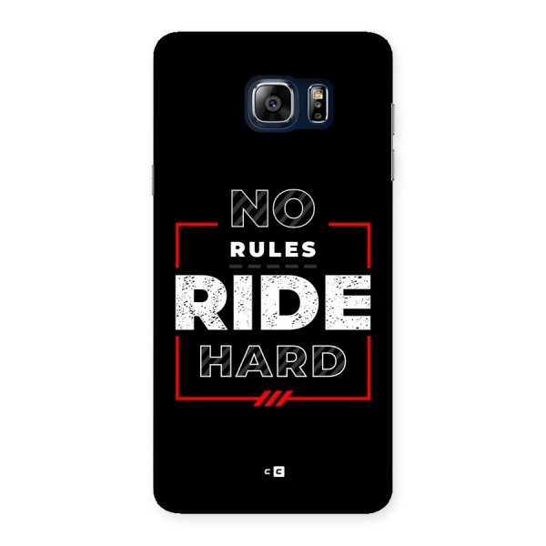 Rules Ride Hard Back Case for Galaxy Note 5