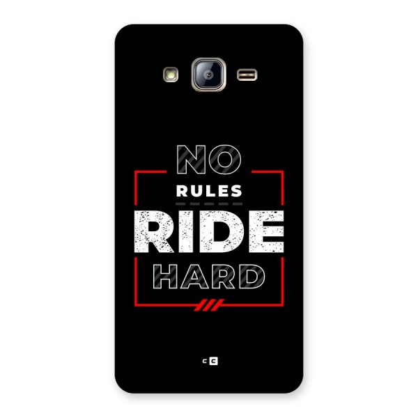 Rules Ride Hard Back Case for Galaxy On5