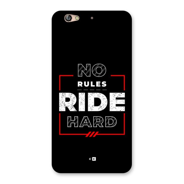 Rules Ride Hard Back Case for Gionee S6