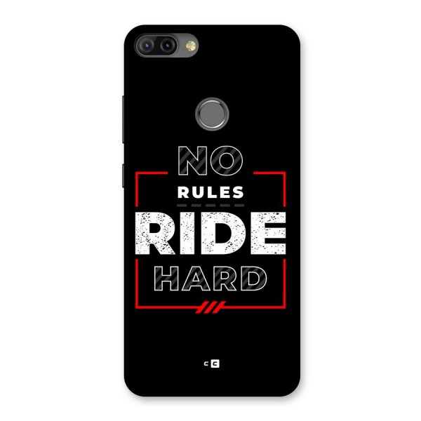 Rules Ride Hard Back Case for Infinix Hot 6 Pro