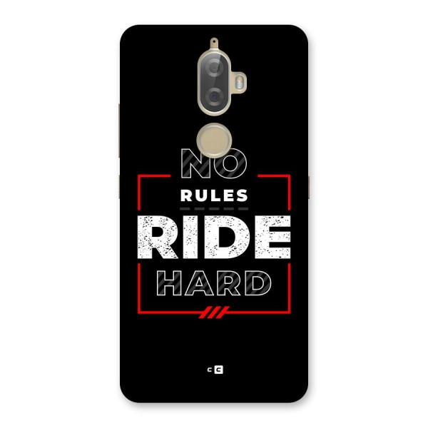 Rules Ride Hard Back Case for Lenovo K8 Plus