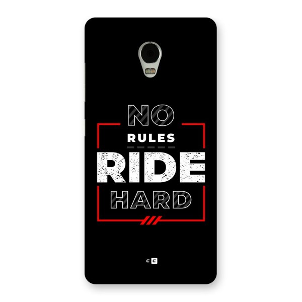 Rules Ride Hard Back Case for Lenovo Vibe P1