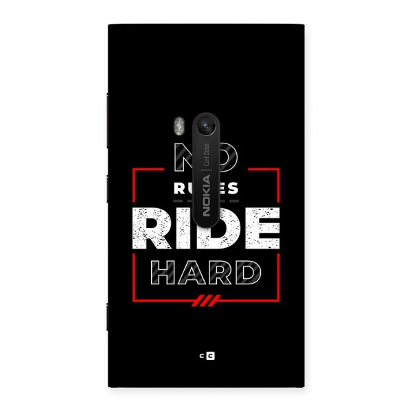 Rules Ride Hard Back Case for Lumia 920