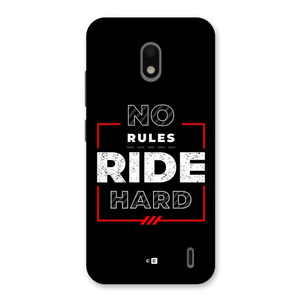 Rules Ride Hard Back Case for Nokia 2.2