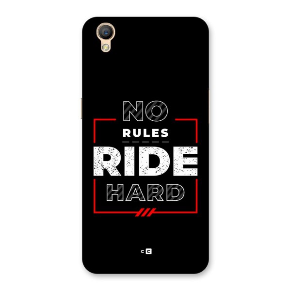 Rules Ride Hard Back Case for Oppo A37