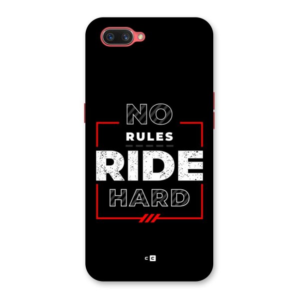 Rules Ride Hard Back Case for Oppo A3s