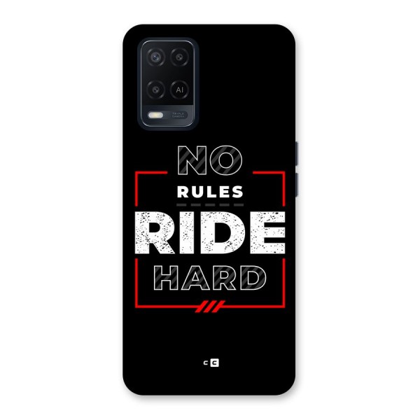 Rules Ride Hard Back Case for Oppo A54