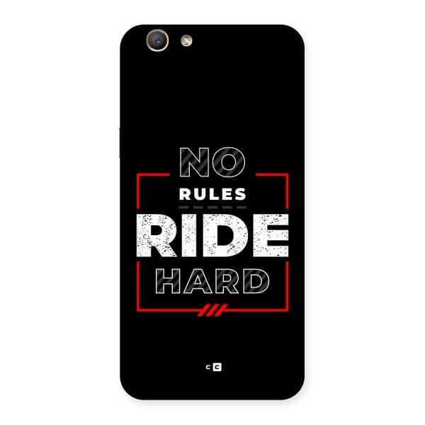 Rules Ride Hard Back Case for Oppo F1s
