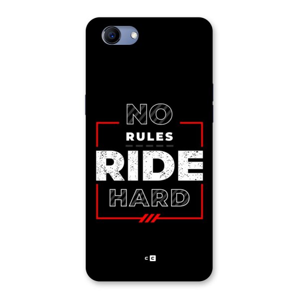 Rules Ride Hard Back Case for Realme 1
