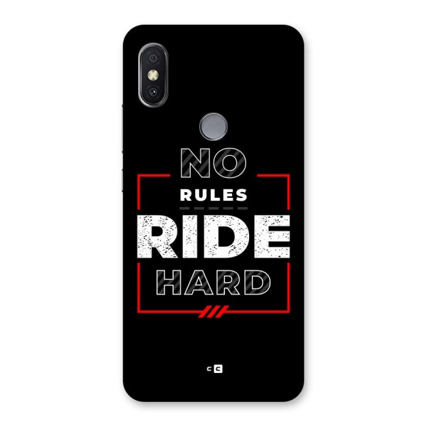 Rules Ride Hard Back Case for Redmi Y2