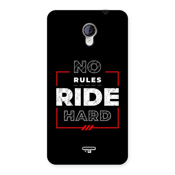 Rules Ride Hard Back Case for Unite 2 A106