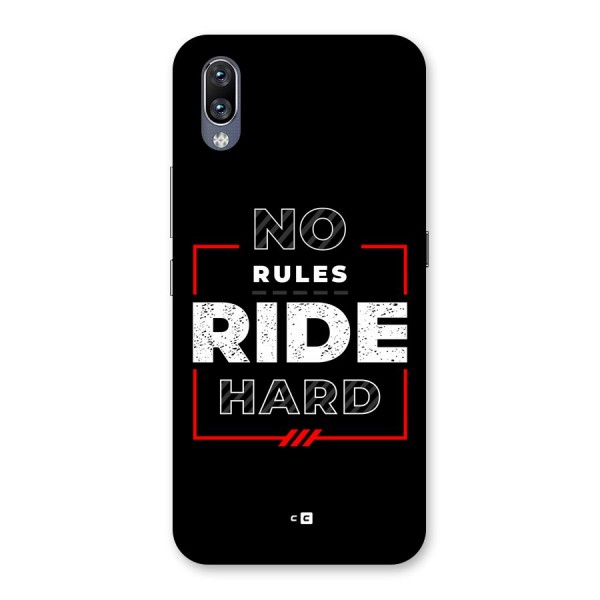 Rules Ride Hard Back Case for Vivo NEX