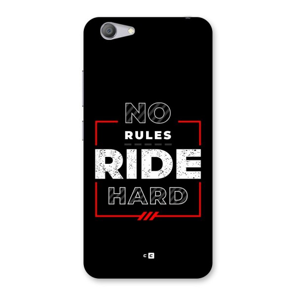Rules Ride Hard Back Case for Vivo Y53