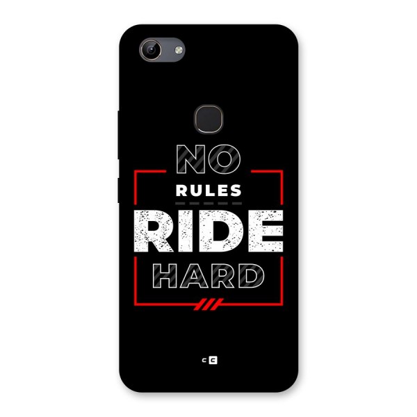 Rules Ride Hard Back Case for Vivo Y81