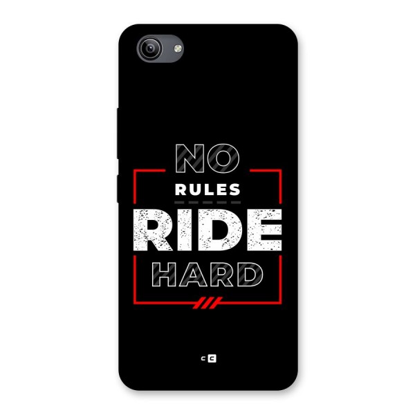 Rules Ride Hard Back Case for Vivo Y81i