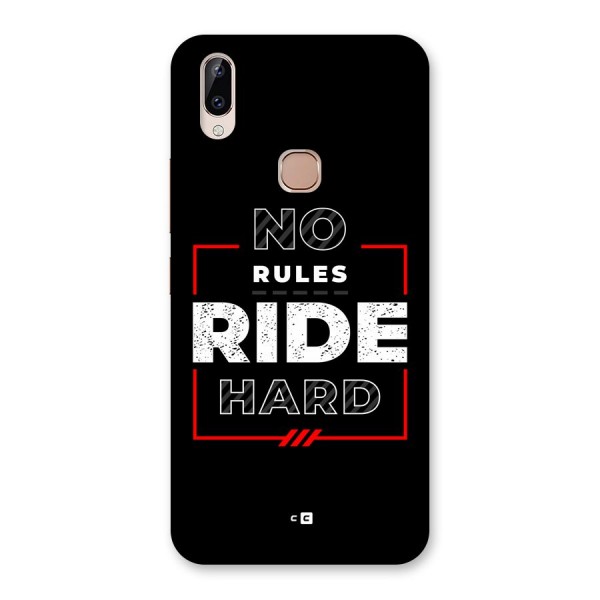 Rules Ride Hard Back Case for Vivo Y83 Pro