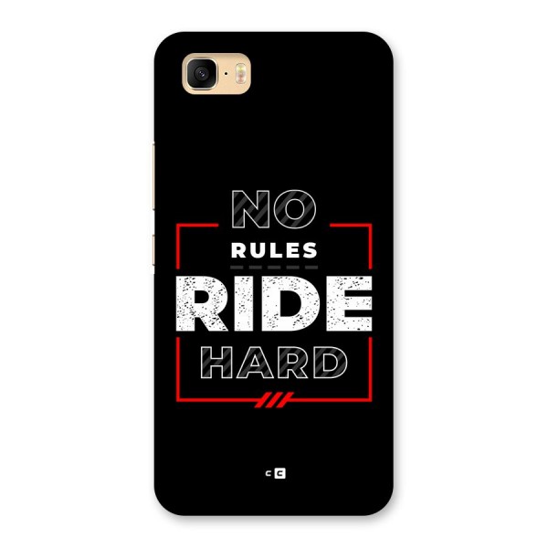 Rules Ride Hard Back Case for Zenfone 3s Max